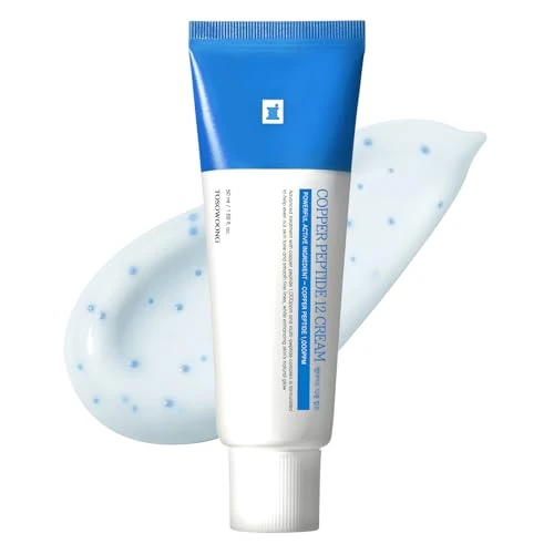 Zeitlich begrenztes Angebot: TOSOWOONG Copper Peptide 12 Creme, 99% Copper Tripeptide-1, 12-facher Multi-Peptid-Komplex für Anti-Aging, Hautfestigkeit und Elastizität, koreanische Hautpflege, 50 ml / 1,69 fl. oz. von 33.51 € auf 33.51 € (0.00% Rabatt)