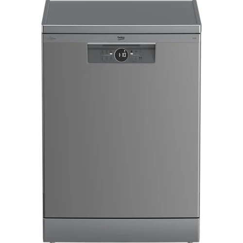 Beko BDFN15440S Lavastoviglie 60 cm Libera Installazione, 14 Coperti, Acciaio Inox, Motore Inverter ProSmart™, Classe C, 44 dBA, SelfDry, GlassShield