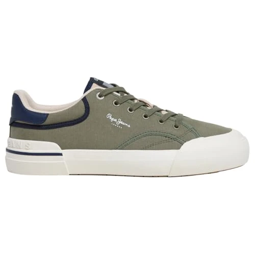 Offerta a tempo: Pepe Jeans Nolan Basic M, Sneak Uomo, Verde Inverno Verde Menta, 39 EU - 0.00% da 46.16 € a 46.16 €