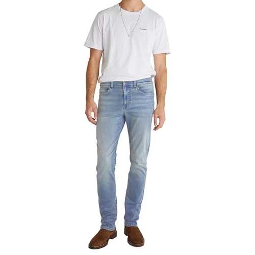 Offre limitée : Pepe Jeans Slim Jeans Hatch, Bleu (Denim-3cb), 38W x 30L Homme de 61.82 € à 61.82 € (0.00% de remise)