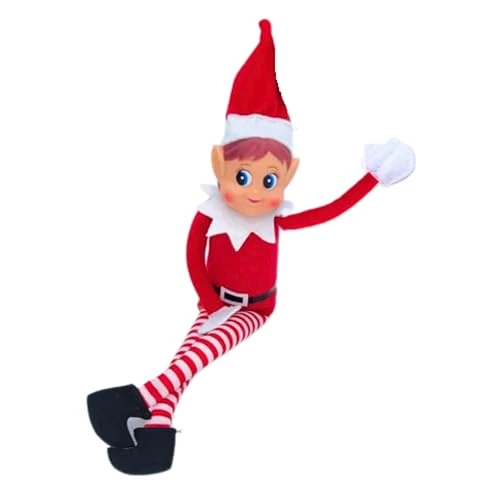Offerta a tempo: Elfo Dispettoso |Elfo di Natale | Pupazzo Natalizio Decorazione Casa | Elfi Natalizi, Giochi e Tradizione Familiare | Elfi Natale Scherzi | 40 CM - 25% da 11.99 € a 8.99 €