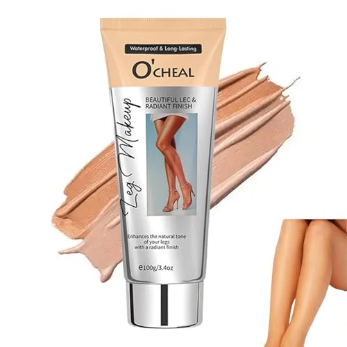 Offerta a tempo: UZYXC Trucco per coprire tatuaggi sul corpo, fondotinta coprente e resistente all'acqua per gambe luminose, per una pelle dall'aspetto sano, fondotinta per il corpo a trasferimento resistente - 53% da 12.74 € a 5.99 €