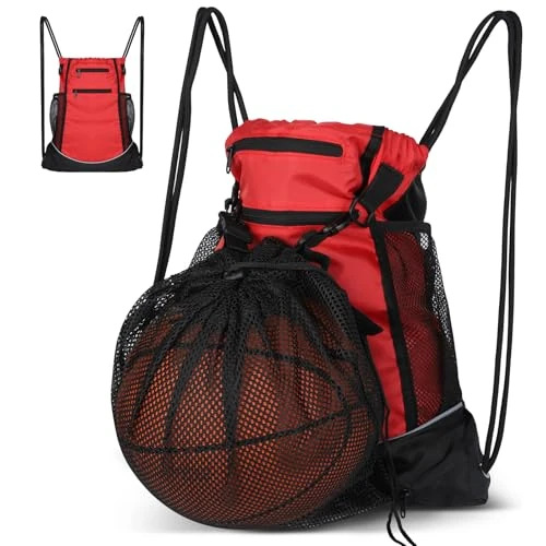 Offerta a tempo: Cozary Zaino Calcio con Rete Estraibile, Zaino Sportivo Coulisse, Borsa Palestra Uomo & Donna, Zainetto Palestra per Allenamento, Escursioni e Viaggi - 0.00% da 14.99 € a 14.99 €