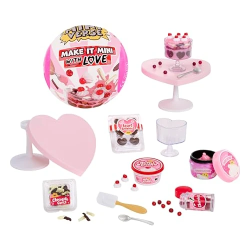 Limited-time offer: MGA's Miniverse Make It Mini With Love - Mini Collectables, DIY Resin Crafts, Valentine’s Day Series, Replica Food, Not Edible - For Collectors & Children Ages 8+ Years from 9.99 £ to 6.99 £ (save 30%)