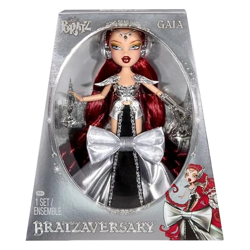 Offre limitée : BRATZ Poupée de Collection Bratzaversary Gaia - Édition spéciale 25e Anniversaire avec Tenue, Accessoires, Coffret d'exposition et Socle de 57.88 € à 45.00 € (22% de remise)