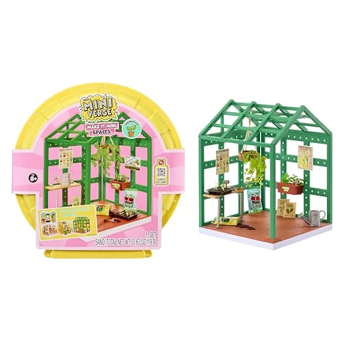 Offerta a tempo: MGA’s Miniverse Make It Mini Spaces Greenhouse - Set da Costruzione, Personalizzazione, Artigianato Fai da Te, Per Collezionisti e Bambini. Età 8+ - 0.00% da 27.69 € a 27.69 €