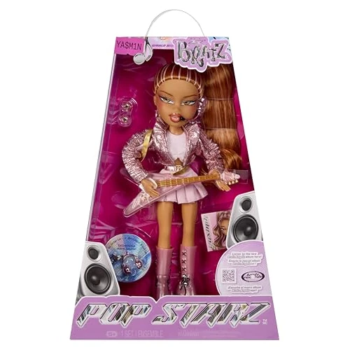 Oferta limitada: Bratz Pop Starz Yasmin - Muñeca de Moda con Encanto Coleccionable, Outfit y Accesorios Musicales de 32.77 € a 32.77 € (ahorro 0.00%)