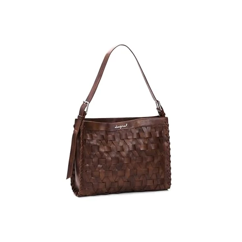 Offre limitée : Desigual sac à épaule Argon Camel Buxton Bag Leather West brun de 69.96 € à 69.96 € (0.00% de remise)