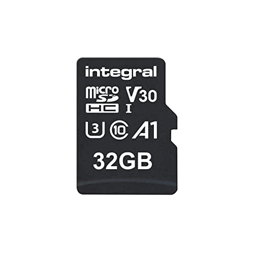 Integral 32GB Twin Pack microSD Memory Card Premium High Speed 4K Video- up to 100MB/s Read, 30MB/s Write, UHS-I, U3, V30, Class 10, A1 App Performance - smartphones, tablets, drones, game consoles