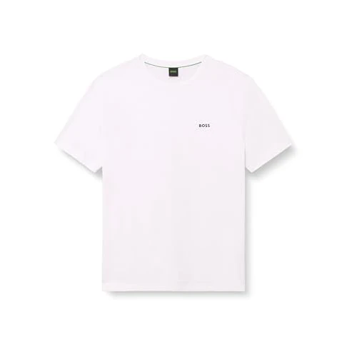 Offerta a tempo: Boss Maglietta da Uomo, Bianco 100, L - 0.00% da 25.38 € a 25.38 €