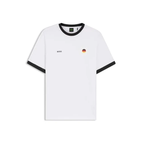 Offerta a tempo: Boss Maglietta da Uomo TS_BB BC Lux Tee, Naturale 102, XL - 61% da 69.95 € a 26.97 €