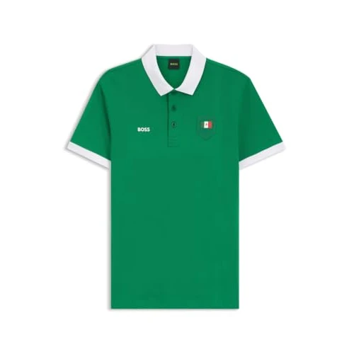 Offre limitée : Boss Pl_BB BC Lux Paddy Polo pour Homme, Bright Green 320, XXL de 109.95 € à 49.63 € (55% de remise)