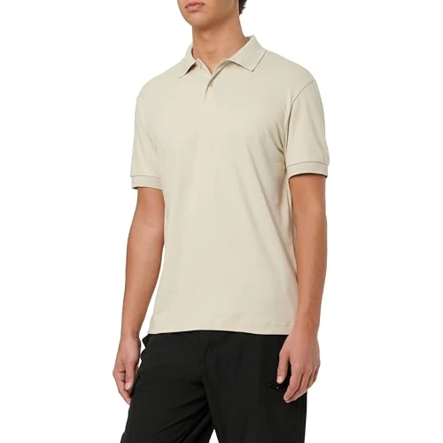 Offerta a tempo: Boss Polo da Uomo, Beige Chiaro 272, 4XL - 20% da 67.52 € a 54.09 €