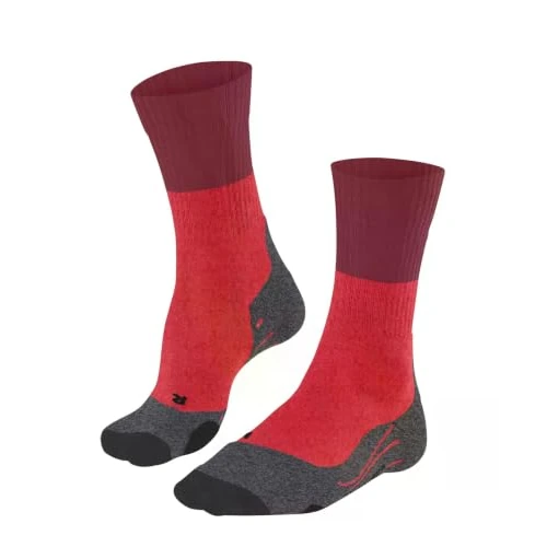 Limited-time offer: FALKE Men's TK2 Explore M So Wool Thick Anti-Blister Hiking Socks 1 Pair, Red Big 8178, 11-12.5 from 29.21 £ to 29.21 £ (save 0.00%)