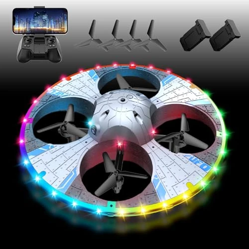 Charmofun Remote Control Spaceship for Children (Grey)