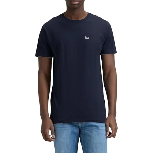 Offerta a tempo: Lee, Maglietta da Uomo, con Logo SS Patch - 5% da 10.00 € a 9.50 €