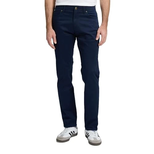 Offerta a tempo: Lee, Pantaloni da Uomo, Taglio Dritto, MVP Rivet Navy, vestibilità Normale, vestibilità Dritta - 0.00% da 28.00 € a 28.00 €