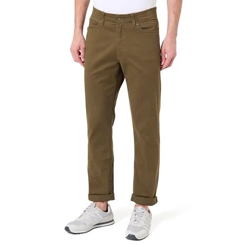 Offerta a tempo: Lee, Pantaloni da Uomo Slim Fit MVP Olive Moss, Slim Fit, Straight Leg - 44% da 75.00 € a 42.02 €