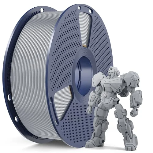 Limited-time offer: SUNLU PETG Filament 1.75 mm, High Strength 3D Printer Filament PETG, Unrivaled Durability and Flexibility, 3D Printing Filament 1.75mm, Fits Most FDM 3D Printers, 1KG Spool, petg Silver from 15.99 GBP to 15.99 GBP (save 0%)