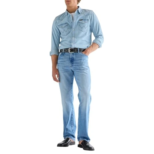 Offre limitée : Wrangler Western Stitch Ceinture Homme Dunkelbraun 110 cm de 49.95 € à 36.95 € (26% de remise)