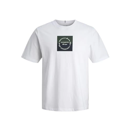 Offre limitée : JACK & JONES Jorcatskills Square Branding Tee SS CN T-Shirt de 12.79 € à 12.15 € (5% de remise)