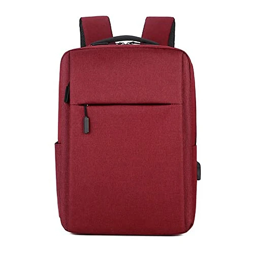 Offre limitée : Gegong Sac à dos pour ordinateur portable, sac d'affaires, 14L, sac à dos de loisirs, léger, haute capacité, pack de voyage, charge du port USB, sac à dos étudiant (Rouge foncé) de 23.09 € à 23.09 € (0.00% de remise)