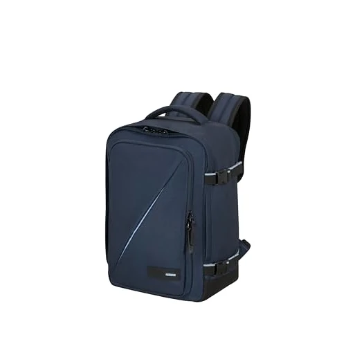 Oferta limitada: American Tourister Take2Cabin - Bolsa de Cabina Ryanair 40 x 25 x 20 cm, 24 L, 0.50 kg, Equipaje de Mano, Mochila de Avión S Underseater, Azul (Dark Navy) de 45.00 € a 32.99 € (ahorro 27%)