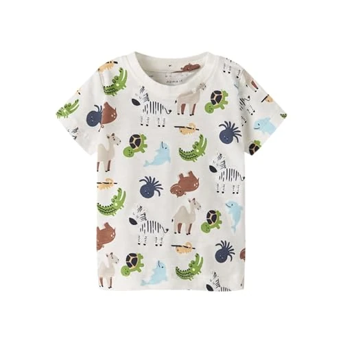 Zeitlich begrenztes Angebot: NAME IT Herren Nbmfari Ss Top, Cloud Dancer, 68 von 6.22 € auf 6.22 € (0.00% Rabatt)