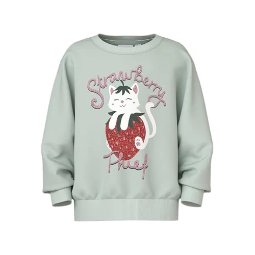 Oferta limitada: NAME IT Nmfvisus LS RLX Sweat UNB, Azul Claro, 98 para Niñas de 13.33 € a 13.33 € (ahorro 0.00%)