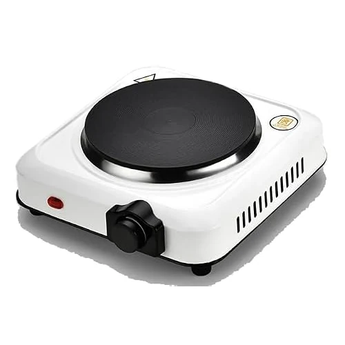 Offerta a tempo: Fornello Elettrico Portatile Piastra Singola o Doppia Piastra in Ghisa Antiaderente (1 Fuoco) - 0.00% da 9.99 € a 9.99 €