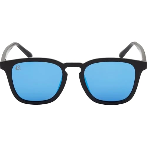Zeitlich begrenztes Angebot: Cressi Riviera Sunglasses Black/Mirrored Lens Blue - Polarisierte Sonnenbrillen Männer und Frauen, für Strand, zum Boot und Angeln, Angeln, Gestell TR90 Schwarz, Gläser TAC Spiegellinsen Blau von 29.99 € auf 26.04 € (13% Rabat