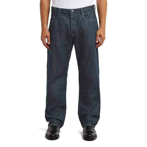Offerta a tempo: G-Star Men's Dakota Regular Straight Jeans, Colour Blue, Size: Waist 26, Inseam 30 - 0.00% da 29.12 € a 29.12 €