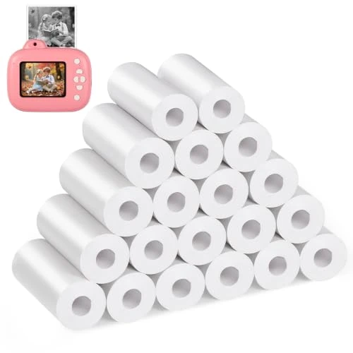 Limited-time offer: Diboniur 20 Rolls White Thermal Paper for Kids Instant Camera from 12.12 £ to 12.12 £ (save 0.00%)