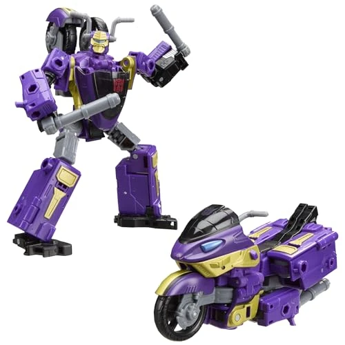 Tijdelijke aanbieding: Transformers Age of the Primes Sideways, Voyager Class omvormbare actiefiguur van 14,5 cm met 2 Mini-Con-actiefiguren, robotspeelgoed voor 8+ van 42.99 € naar 40.60 € (6% korting)