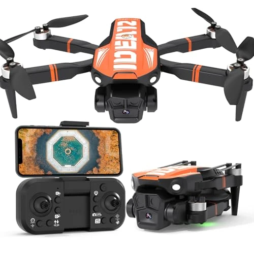 Offerta a tempo: LE-IDEA GPS Drone con Telecamera 4K per Adulti, Drone Professionale con GPS Intelligente Auto Return Home, Mantenimento dell'altitudine, RC Quadcopter con Motore Brushless per Principiantia IDEA12GPS - 33% da 119.99 € a 79.99 €