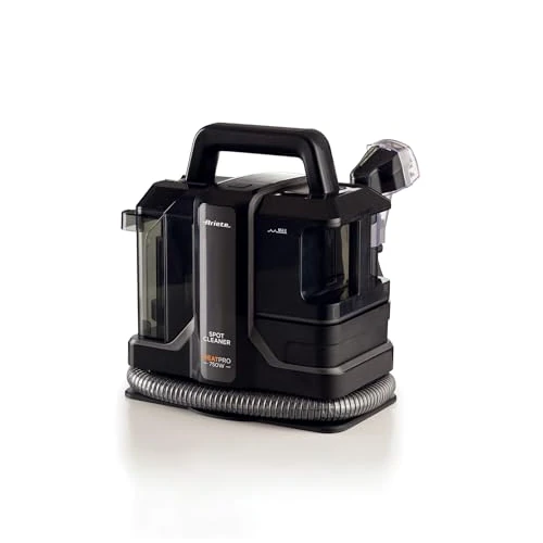 Offerta a tempo: Ariete 2482 Spot Cleaner Heat Pro 750W, Pulitore per tappeti e tappezzerie,Lavatappeti, 750W, 2 serbatoi, Nero - 35% da 99.99 € a 65.00 €