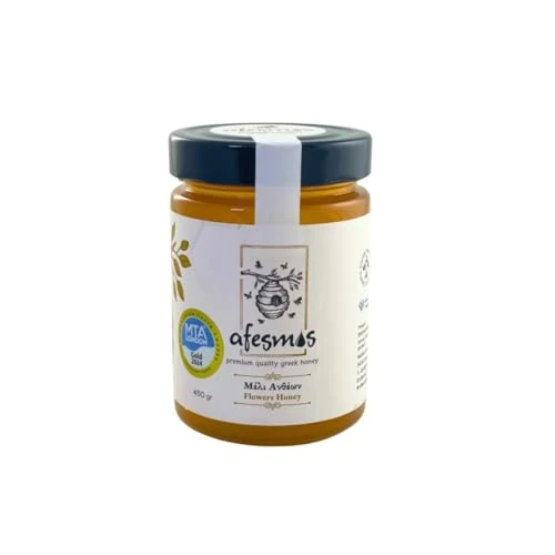Offerta a tempo: Afesmos Miele di Fiori Greco | Naturale e Aromatico | 450g - 0.00% da 10.04 € a 10.04 €