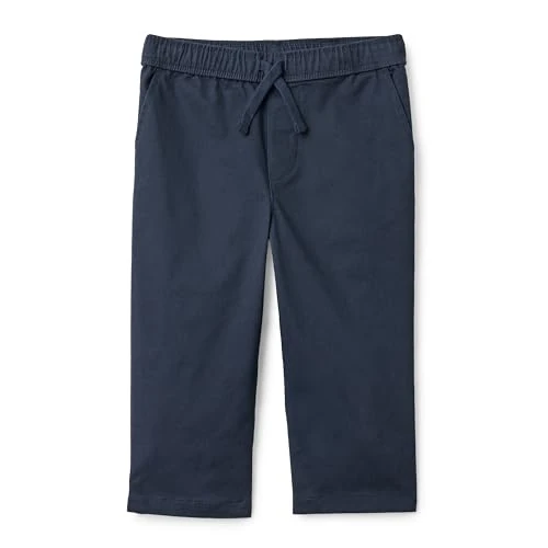 Offerta a tempo: Amazon Essentials Pantaloni Elasticizzati per Ragazzi e Bambini, vestibilità Regolare, Blu Navy, 16 - 9% da 16.40 € a 14.90 €