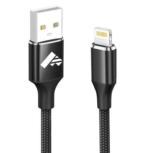 Aioneus Cavo iPhone 1.8M Ricarica Filo Caricatore iPhone Carica Rapida Certificato MFi Lungo Cavo Lightning USB Caricabatterie Cavetto per iPhone 11 12 13 14 Pro Max Plus Mini XS XR X 8 7 6 SE iPad