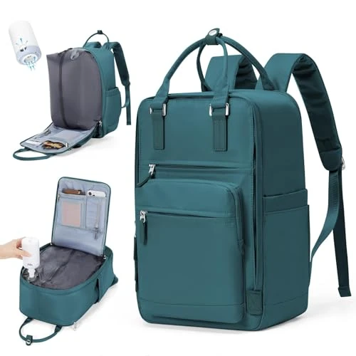 Limited offer: SZLX Vacuum Backpack Travel Bag with Pump,New Ryanair Cabin Size Bag 40x30x20 Backpack Wizz air, Ryanair Cabin Bags 40x20x25 Underseat Carry-ons Travel Backpack Cabin Size Women Men Fit 14 Inch Laptop from 49.99 EUR to 40.72 EUR (save 19%)
