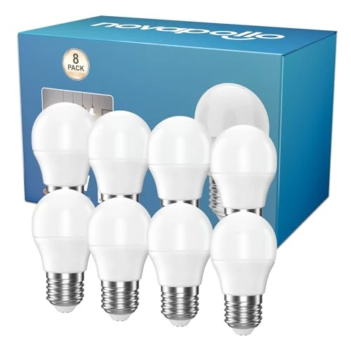 Offerta a tempo: Lampadine LED E27 Novapollo Non Dimmerabili, 4.2W (Eq.40W), Luce Calda 2700K, 470Lm, 15000h - Ideali Camera da Letto/Soggiorno (3) - 0.00% da 4.16 € a 4.16 €