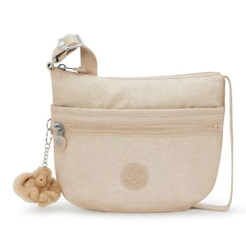KIPLING ARTO S Kleine Umhängetasche, Sparkled Beige (Beige)