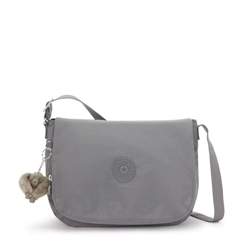 Oferta limitada: Kipling EARTHBEAT M Bolsos bandolera medianos, Inviting Grey (Gris) de 94.90 € a 42.79 € (ahorro 55%)