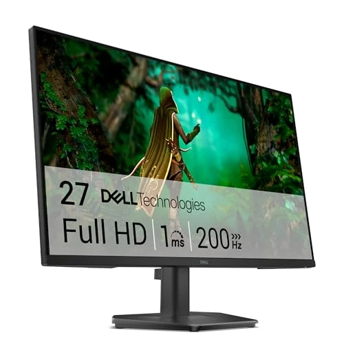 Offre limitee: Dell 27 Écran PC Gaming - SE2725HG, Full HD (1920x1080), 200Hz, Fast IPS, 1ms, AMD FreeSync Premium, 99% sRGB, VESA (100x100mm), DisplayPort, 2 HDMI, Garantie 3 Ans, Noir de 149.00 EUR a 119.20 EUR (economie 20%)