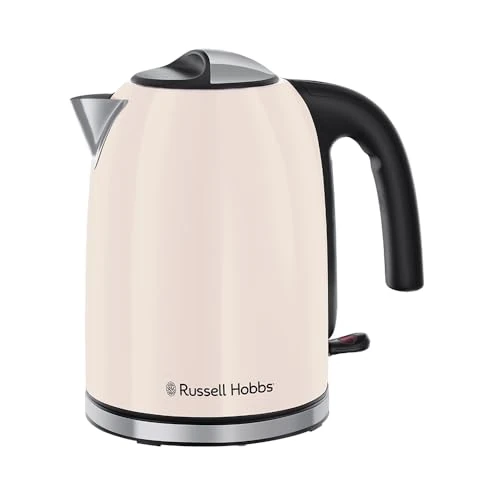 Oferta limitada: Russell Hobbs Hervidor de Agua Eléctrico [1,7L, 2400W] Colours Plus Jazmín (Acero Inoxidable, Indicador Agua, Ebullición Rápida, Filtro Extraíble, Ahorro Energía, Boquilla Precisa) 28510-70 de 46.90 € a 46.90 € (ahorro 0.00%)