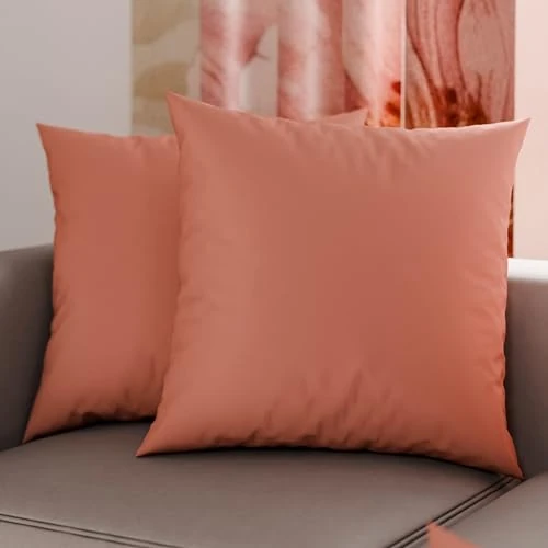 Offre limitée : PETTI Artigiani Italiani - Lot de 2 Taies d'oreiller de Lit 80x80 cm, Housses de Coussin Unies Couleur Rose Poudré Foncé, Taie Oreiller 100% Microfibre Hypoallergénique, Fabriqué en Italie de 19.90 € à 11.84 € (41% de remise)