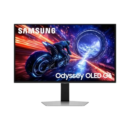 Begrenztes Angebot: Samsung 27 Zoll Odyssey G60SF OLED Gaming Monitor, Bildschirm mit OLED-Panel, 2.560 x 1.440 Pixel, 500 Hz, 0,03 ms (G/G), Glare Free PC, NVIDIA G-Sync, AMD FreeSync Premium Pro, LS27FG602SUXEN von 1012.22 EUR auf 809.78 EUR (Rabatt 20%)