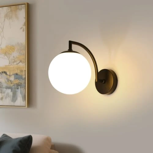 Oferta limitada: DELIPOP Aplique de Pared Interior, E27 Lámpara de pared Moderna Negro de 35.98 € a 35.98 € (ahorro 0.00%)