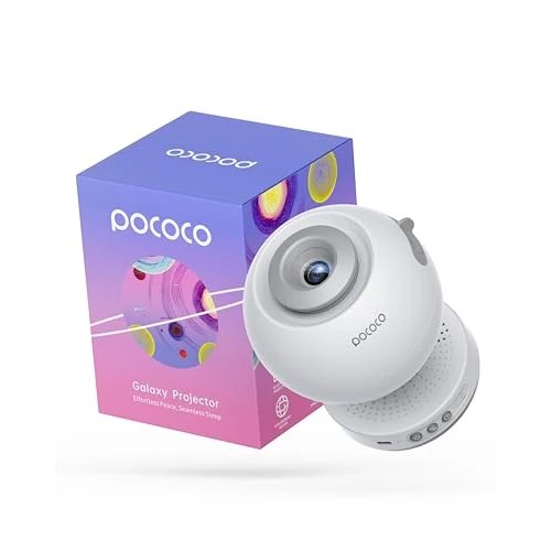 Offerta a tempo: POCOCO Lampada Proiettore Stelle, Planetario Per Bambini, Planetario Proiettore, cielo stellato soffitto, Ceiling Star Projector, Home Planetarium for Children and Adults for Bedroom - 33% da 119.99 € a 79.99 €