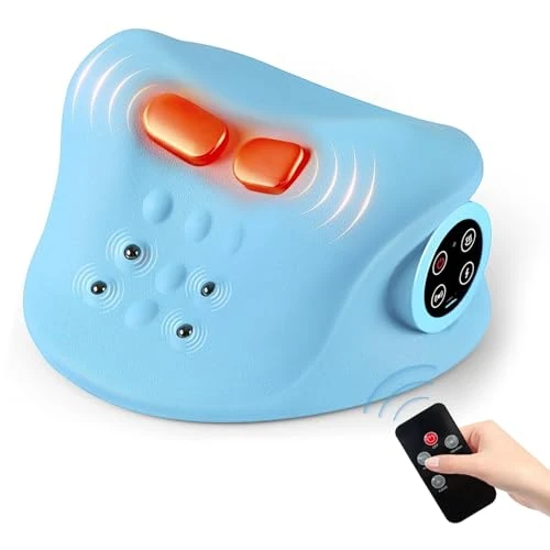 Offre limitee: ALLILUYAA Masseur Cervical, Appareil de Massage Cervical avec Fonctions de Chauffage et de Vibration, 3 modes, 6 Vitesses Réglables, Massage Cou pour la Plupart des Gens de 55.99 EUR a 37.49 EUR (economie 33%)